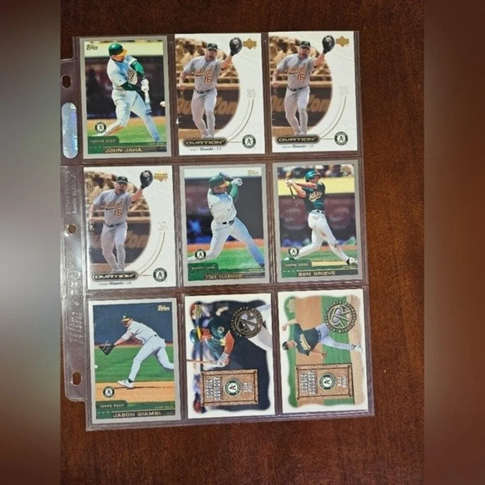 MLB Oakland Athletics Card Collection *MESSAGE ME TO MAKE A DEAL*
